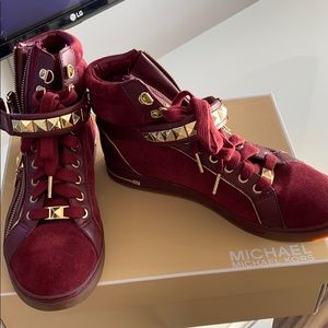 Michael Kors Glam Studded High Top Sneakers